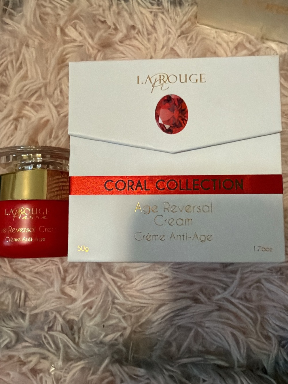 La Rouge Coral Collection Age Reversal Cream — Coral